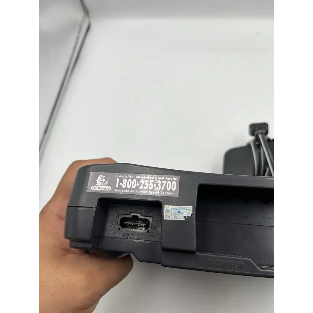 Nintendo 64 N64 Console NUS-001(USA) w/ OEM Power Adapter - TESTED